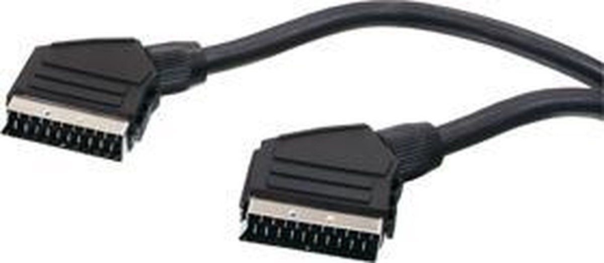 Valueline Scartkabel 21p - 21p Afgeschermd Per Ader 5.00 M