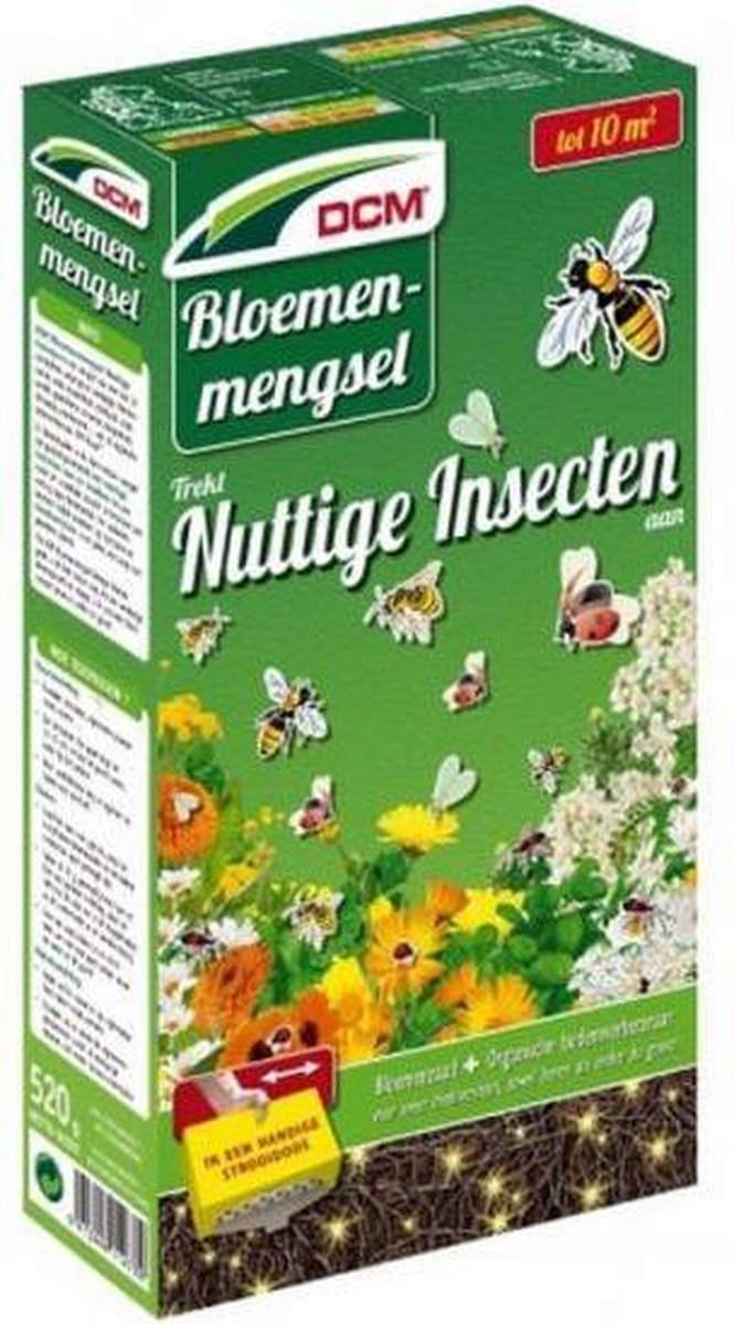 Bloemenweide om nuttige insecten aan te trekken 10 m²