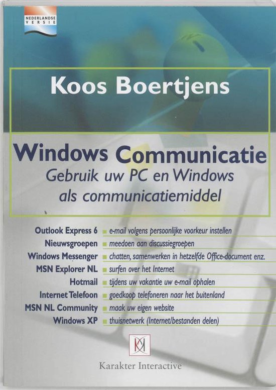 Cover van het boek 'Windows Communicatie'