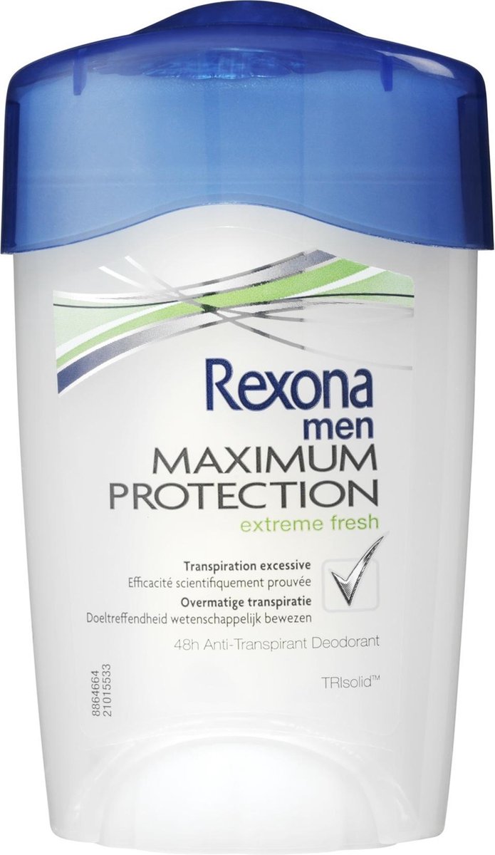 Goedkoopste Rexona extreme fresh Men - 45 ml - maximum protection