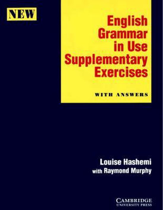 English Grammar in Use Supplementary Exercises with Answers - cover