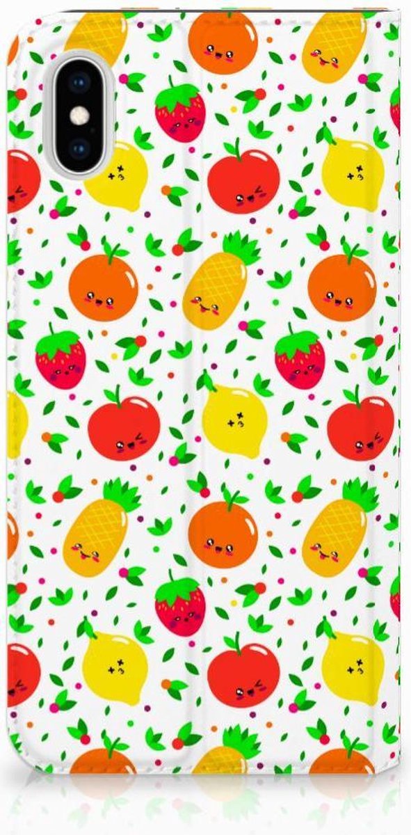 Apple iPhone Xs Max Flip Style Cover Fruits