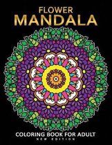 Flower Mandala Coloring Book for Adults