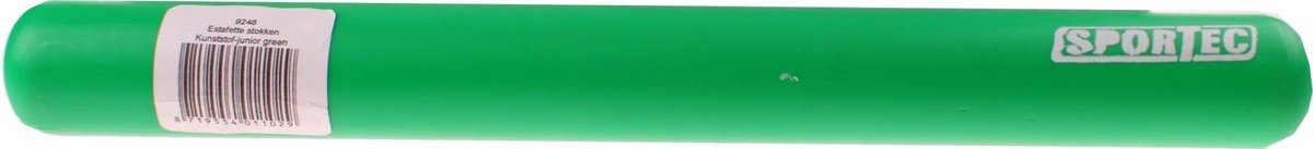 Sportec Estafettestok 29,5 Cm Kunststof Groen