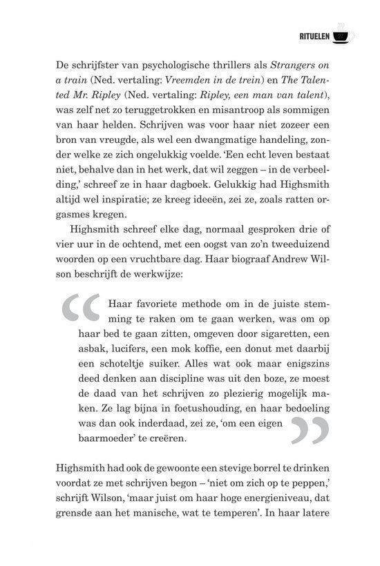 Dagelijkse rituelen