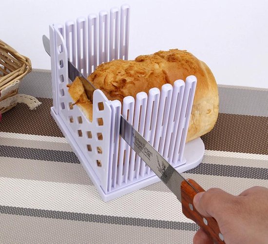 Opvouwbare brood snijder voor de perfecte dikke toast sneden: handig