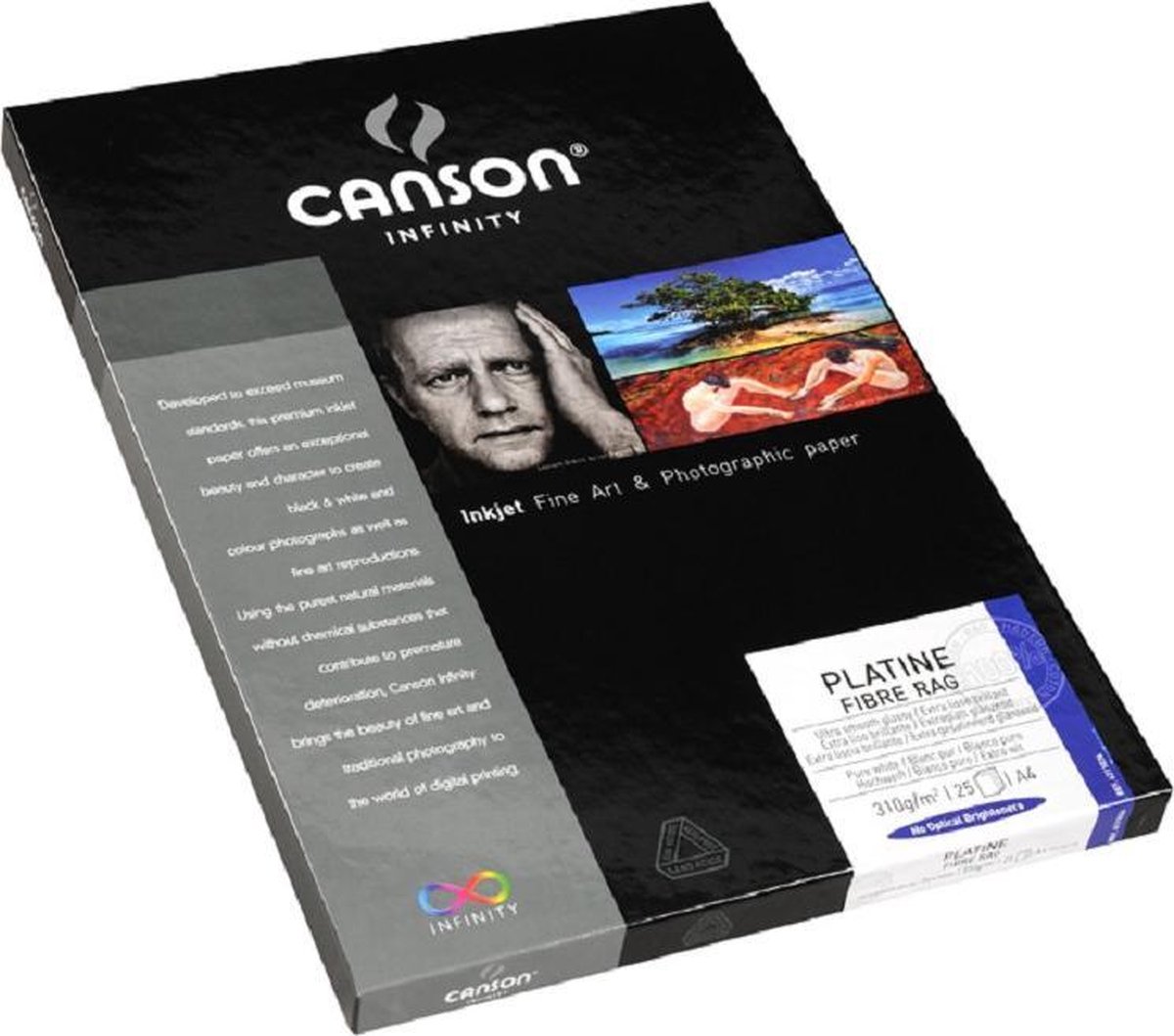 Canson Platine Fibre Rag A2/25 Vel