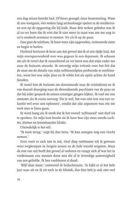 Pagina met tekst, nummer 16.