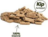 Graanvrij - Superieur (Premium) Geperste Brokken Kip & Aardappel - 4 KG - 100% Graanvrij Hondenvoer