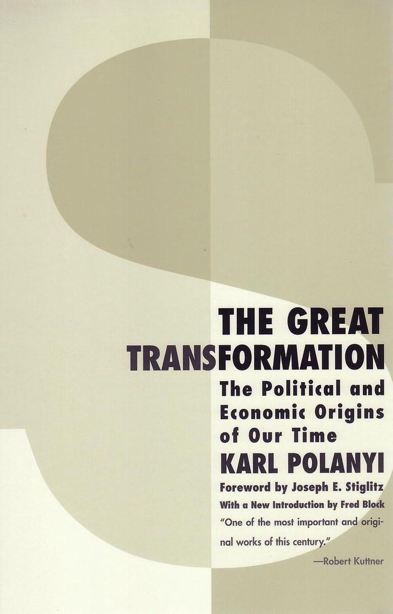 Omslag van The Great Transformation
