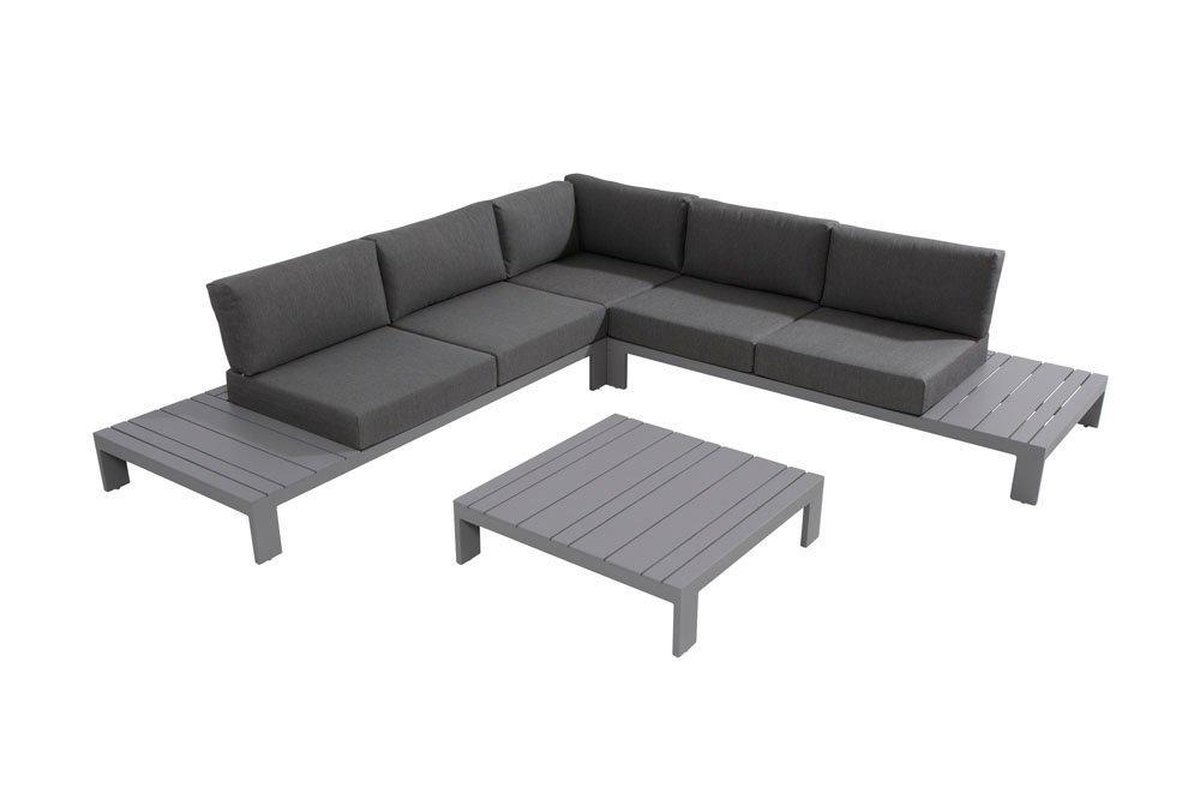 4 Seasons Outdoor Ocean table basse 90 x 90 cm - gris ardoise