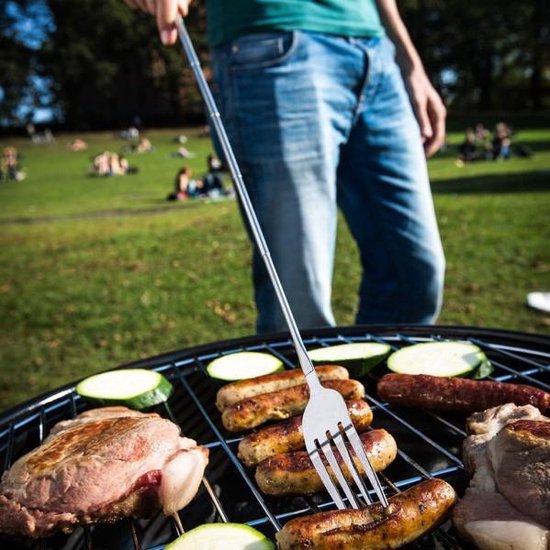 BBQ Queen uitschuif vork