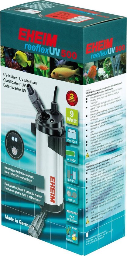 Foto: Eheim aquariumverlichting eheim uv sterilizer reeflex