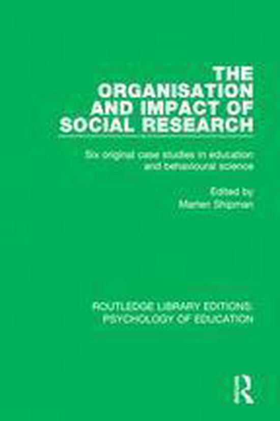 Routledge Library Editions: Psychology of Education - The Or ... - cover