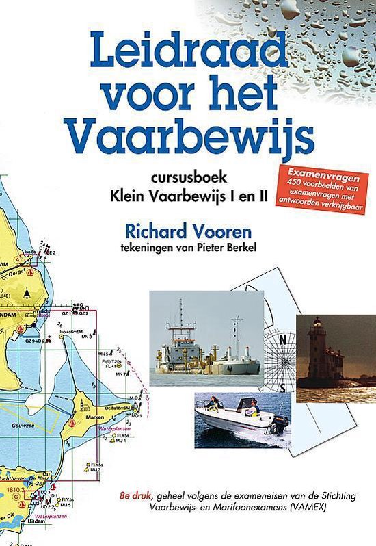 Cover van het boek 'Leidraad voor het vaarbewijs' van Richard Vooren