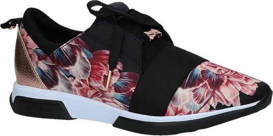 Zwarte Ted Baker Sneakers met Bloemenprint | bol.com