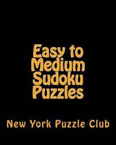 Easy to Medium Sudoku Puzzles