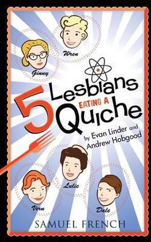 5 Lesbians Eating A Quiche 9780573701160 Evan Linder Boeken