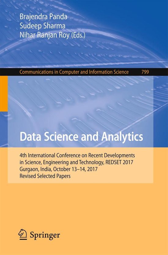 Springer Nature Proceedings Computer Science - Data Science  ... - cover