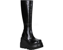 DemoniaCult - SHAKER100 Plateau Laarzen - US 9 - 39 Shoes - Zwart