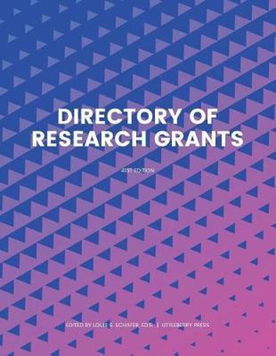Directory of Research Grants - cover