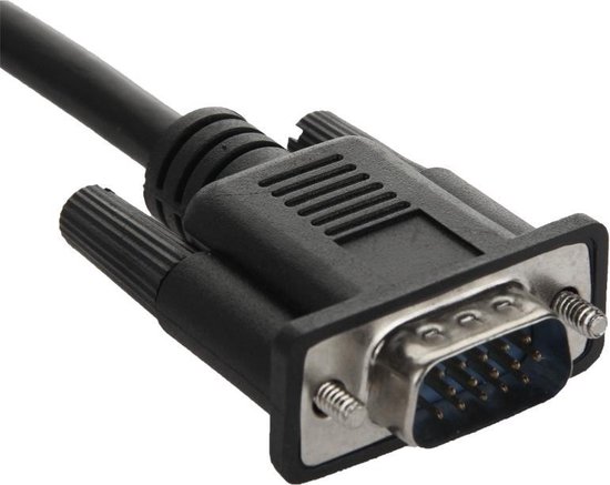 VGA mannetje naar HDMI vrouwtje Computer Connectie Adapter Kabel TV  Converter met USB... | bol.com