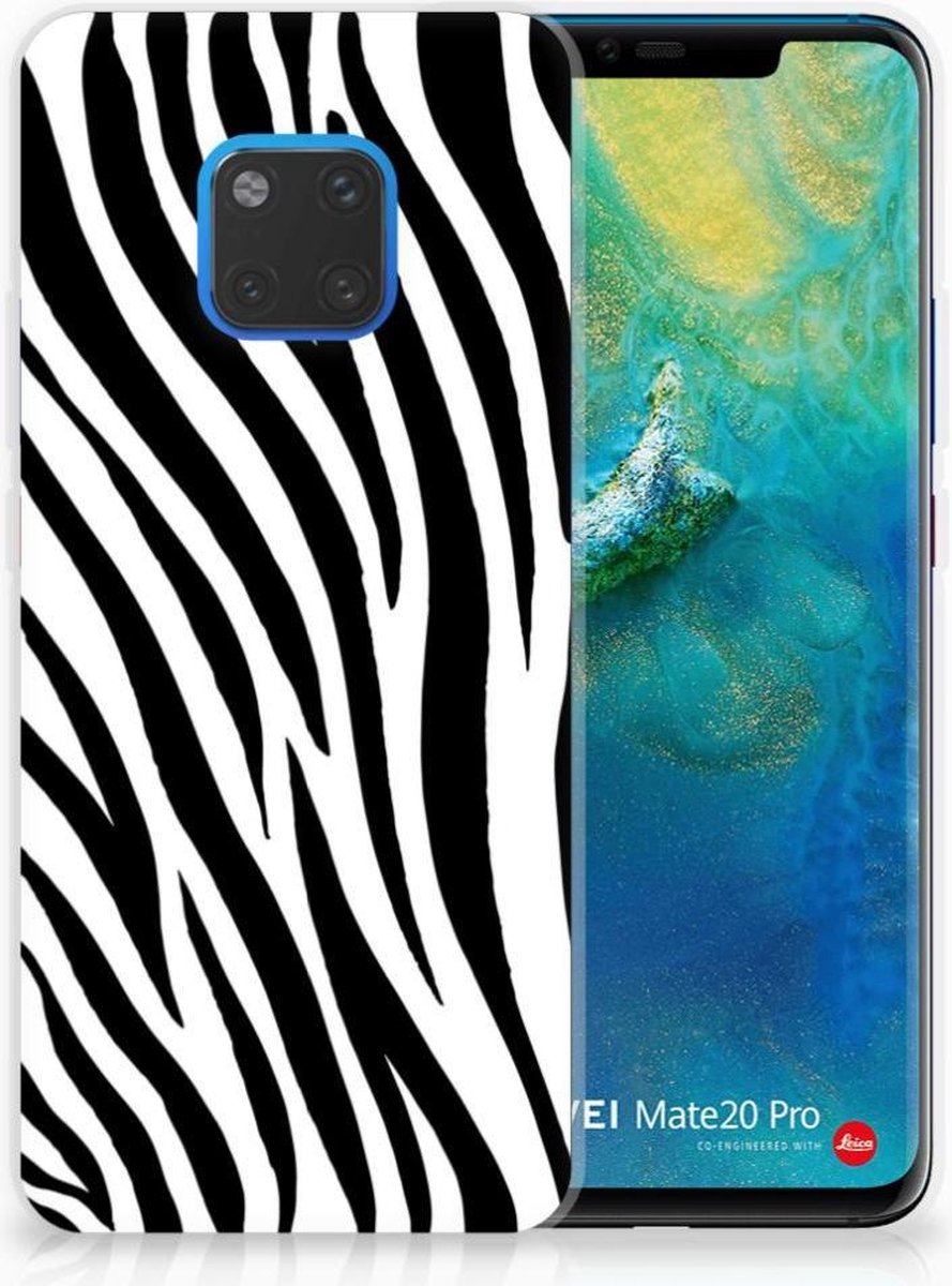 Huawei Mate 20 Pro TPU Hoesje Zebra