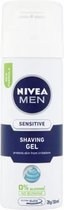 NIVEA MEN Sensitive - 6 x 200 ml - voordeelverpakking - Scheergel