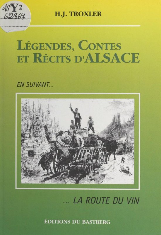 Légendes, contes et récits d'Alsace - cover