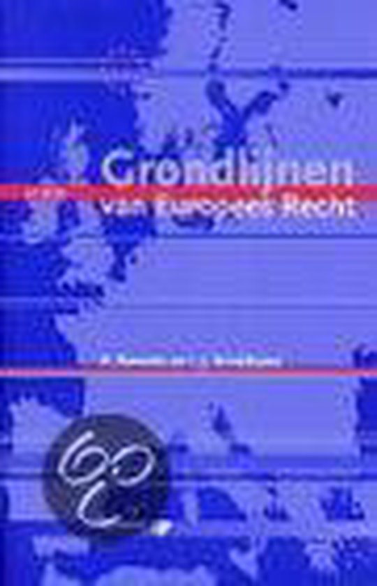 Grondlijnen van Europees recht - cover