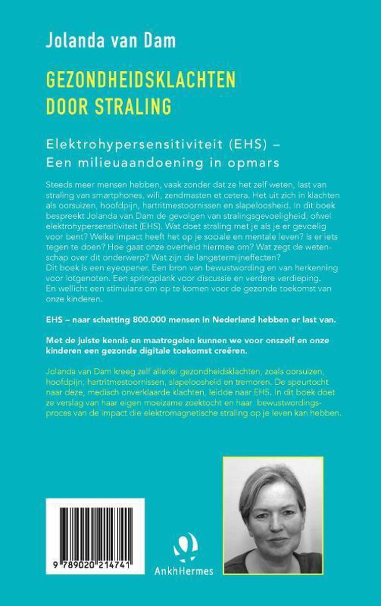 Gezondheidsklachten door straling - back cover