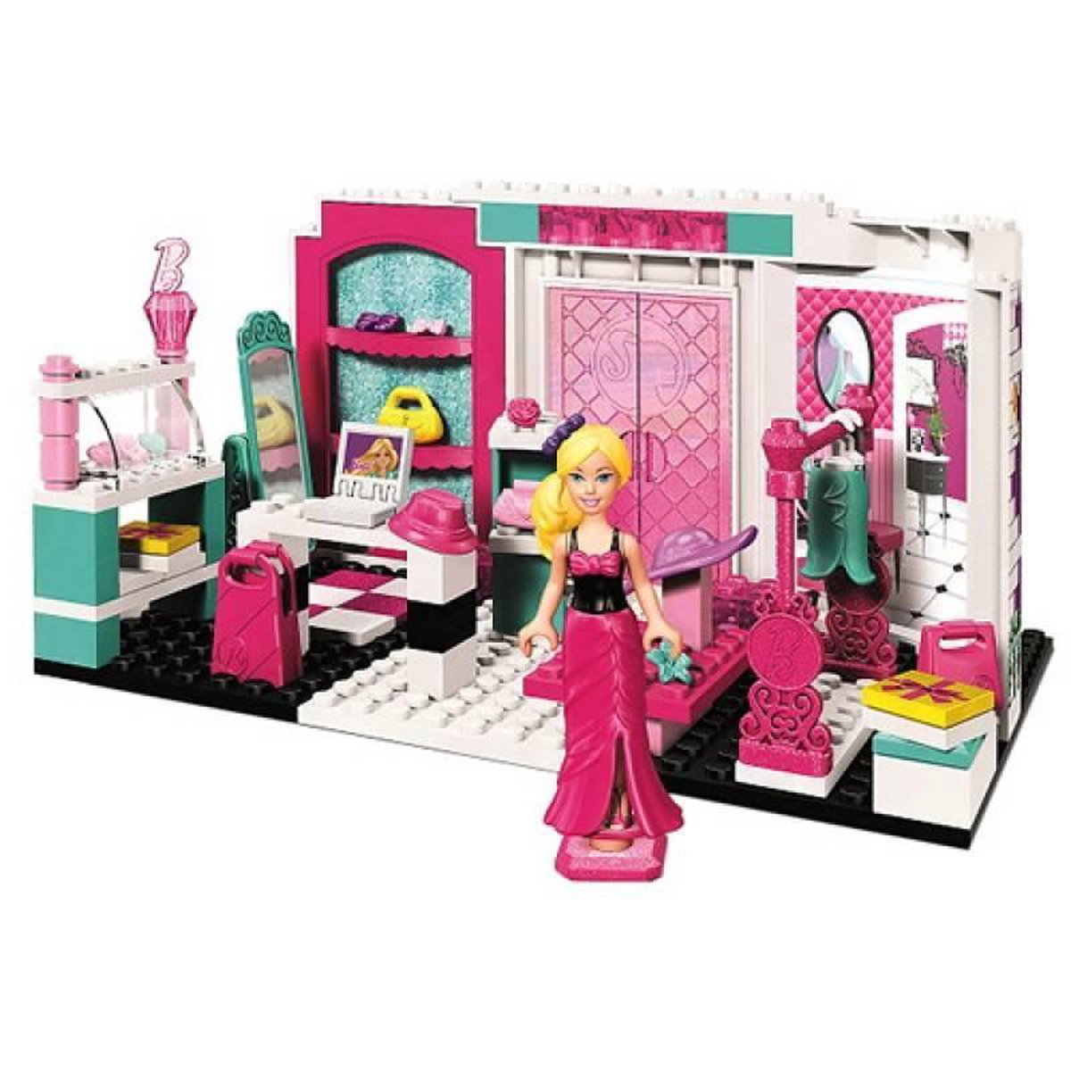 Gevaar controller Varen Mega Bloks Barbie Mode Boutique | bol.com