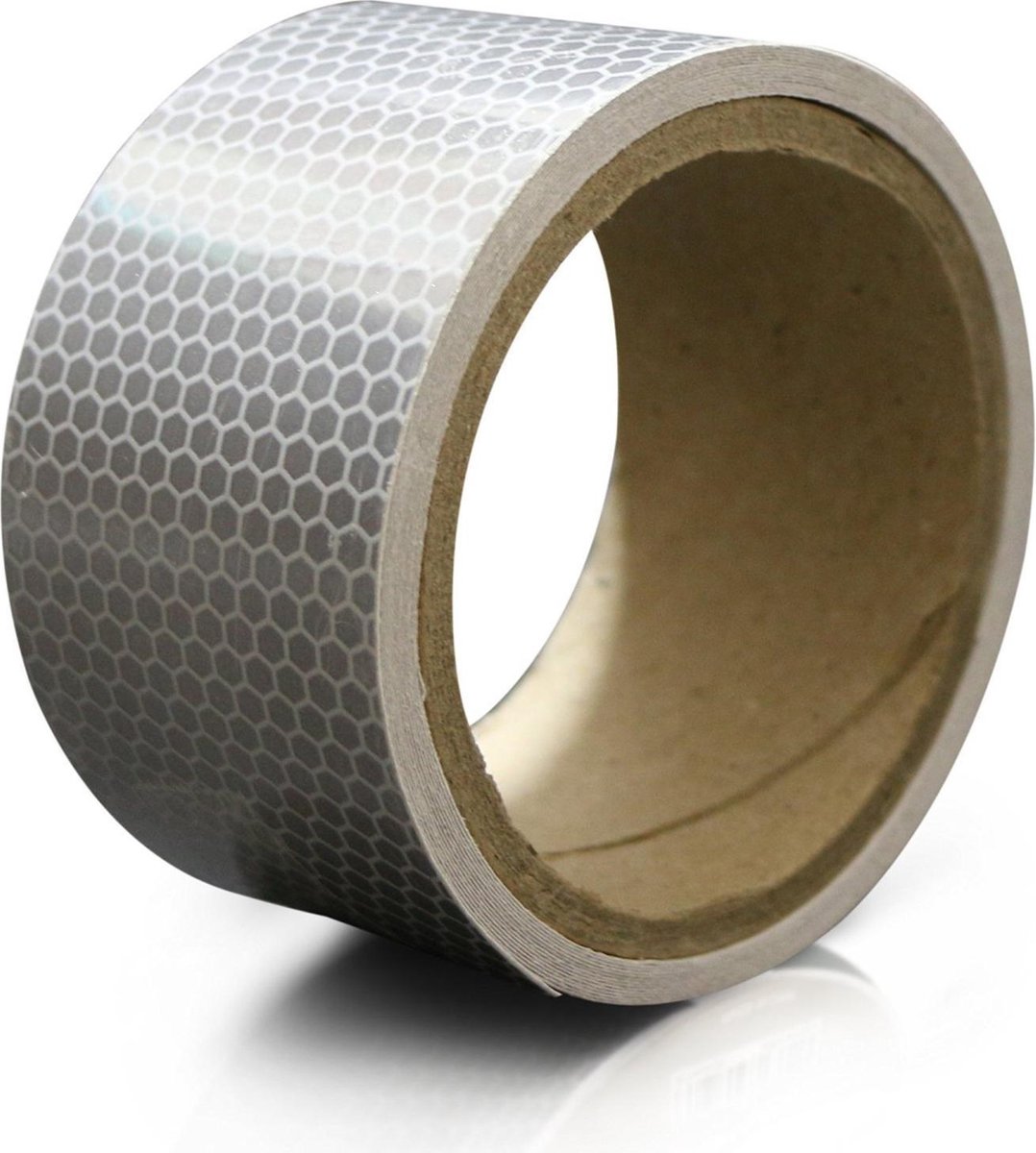 Reflecterende tape - wit - 3cm x 500cm