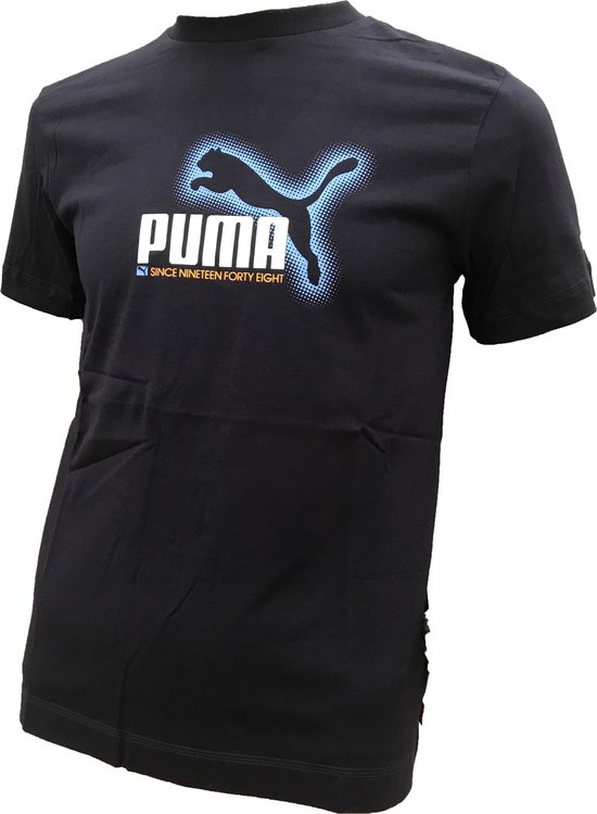 Puma T-shirt Since 1948 Maat 164 Navy/Blauw | bol