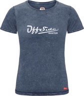 Freestyler .. T-Shirt Slim fit Indigo Raw Blue - Maat S - Off Side - incl. Gratis rugzak