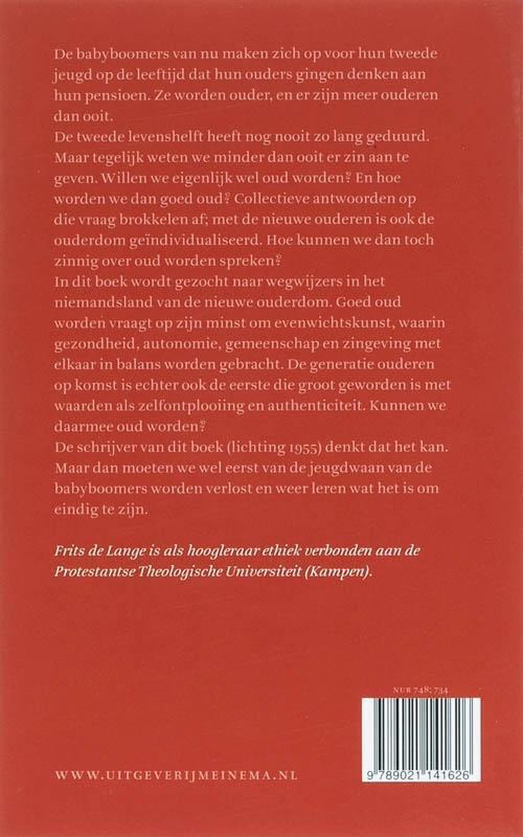 De mythe van het voltooide leven - back cover