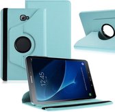 Samsung Galaxy Tab A 10.1 (2016) draaibare cover hoesje Licht blauw