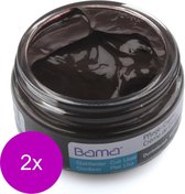 Bama Schoencreme 50 ml - Schoenonderhoud - 2 x Bruin