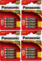 Panasonic AAA Pro Power Batterijen - 16 stuks