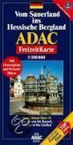 ADAC FreizeitKarte Deutschland 14. Vom Sauerland ins Hessische Bergland 1 : 100 000