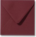 Envelop 16 x 16 Donkerrood, 25 stuks