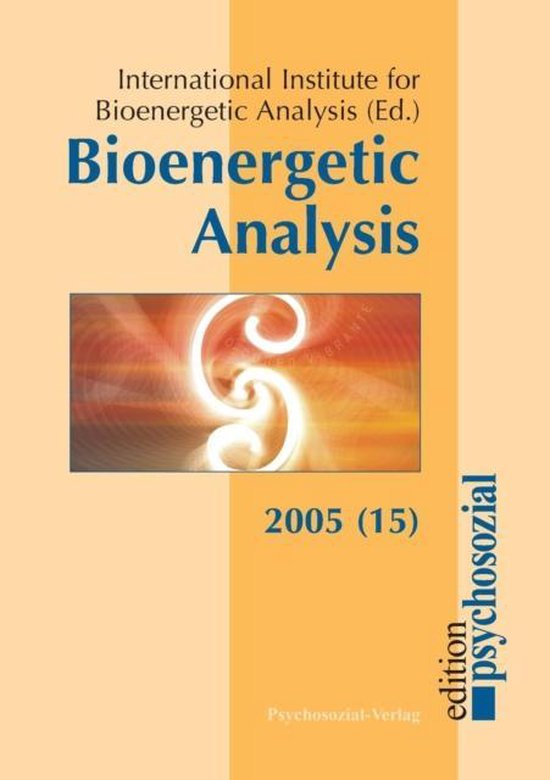 Bioenergetic Analysis - cover