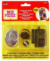 Mod Podge Podgeable Metal Blanks 10 st