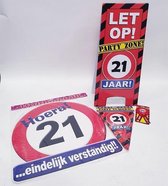 Feestpakket 21 jaar