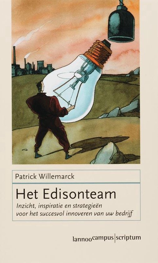 Cover van het boek 'Het Edisonteam' van P. Willemarck