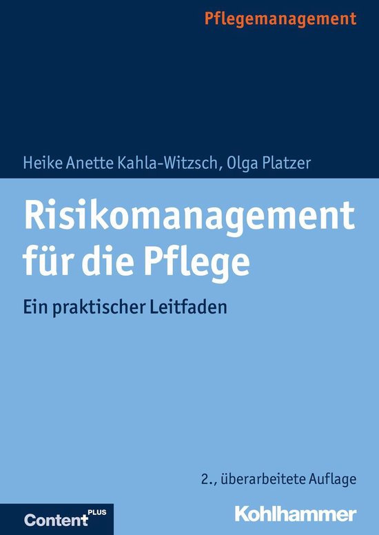 Risikomanagement für die Pflege - cover