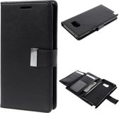 Mercury Rich Dairy wallet case hoesje Samsung Galaxy Note 5 zwart