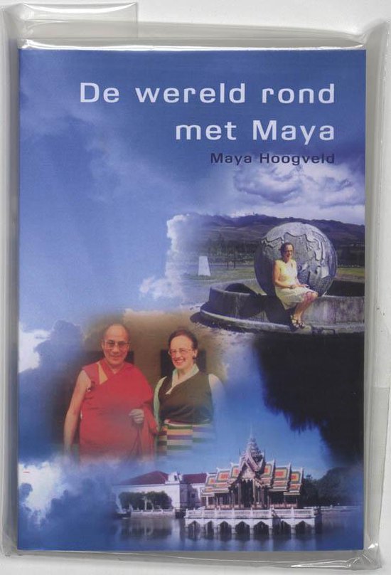 Cover van het boek 'De wereld rond met Maya' van Maya Hoogveld