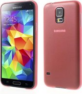 Ultrathin 0.3mm Hard case hoesje Samsung Galaxy S5 rood