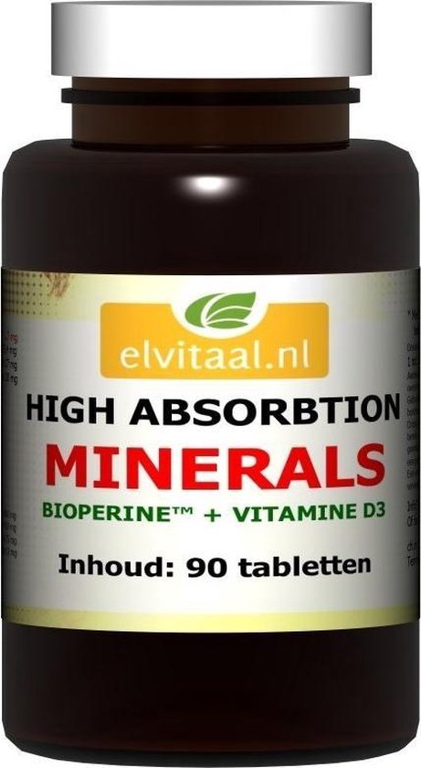 Elvitaal High Absorbtion Minerals 90 tab